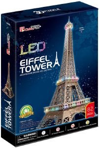 EIFFEL TOWER LED CUBIC FUN 84 
