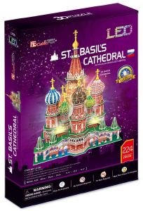 ST. BASIL'S CATHEDRAL LED CUBIC FUN 224 ΚΟΜΜΑΤΙΑ