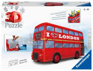 LONDON BUS 3D RAVENSBURGER 216 ΚΟΜΜΑΤΙΑ
