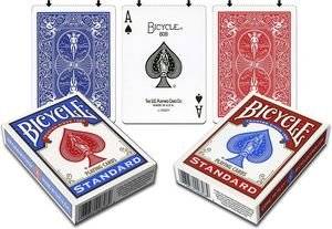  BICYCLE SHORT DECKS RED BACK