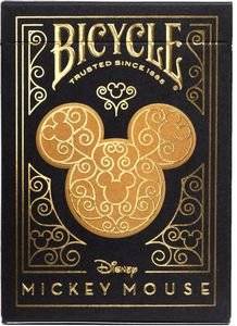  BICYCLE BLACK AND GOLD MICKEY