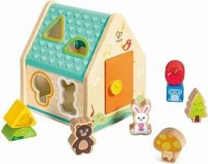   HAPE EARLY EXPLORER CRITTER HOUSE SHAPE SORTER