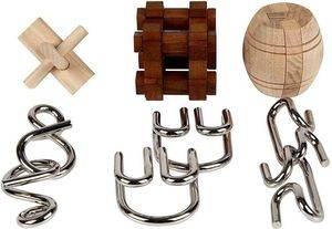 SET OF 6 OF THE BEST PUZZLES MENSA