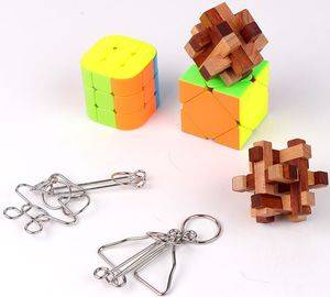 SET OF 6 IN 1 PUZZLES MENSA