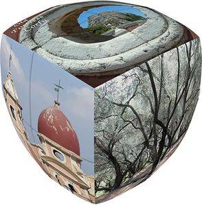CORFU 1 V CUBE 2 PILLOW