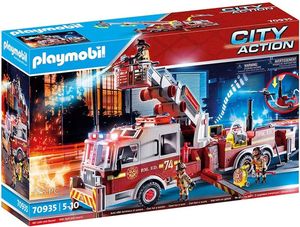 PLAYMOBIL 70935 US TOWER LADDER:  