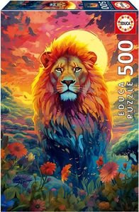 PUZZLE EDUCA 500 MAJESTIC LOOK OF THE LION [20261]