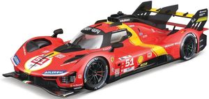 FERRARI RACING 499P (LEMANS) BBURAGO    1:18 RED