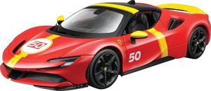 FERRARI SF90 STRADALE ASSETO FIORANO BBURAGO    1:18 RED