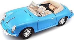 PORSCHE 356B CABRIOLET  BBURAGO    1:18 BLUE