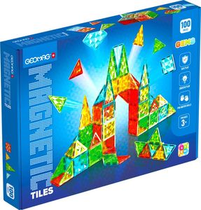 GEOMAG MAGNETIC TILES GEMS 100PCS