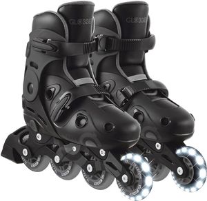 ������� GLOBBER INLINE SKATES LIGHTS NO 34-37 BLACK (785-120)