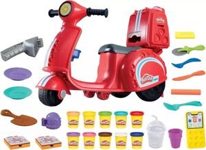 PIZZA DELIVERY SCOOTER PLAYSET PLAY-DOH HASBRO [F8803]