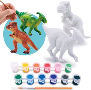 PAINT YOUR OWN PLAYGO DINOSAURS WORLD