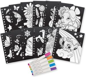 SMALL CREATIVE BOOK-MAGIC PATTERN VELVET NEBULOUS STARS