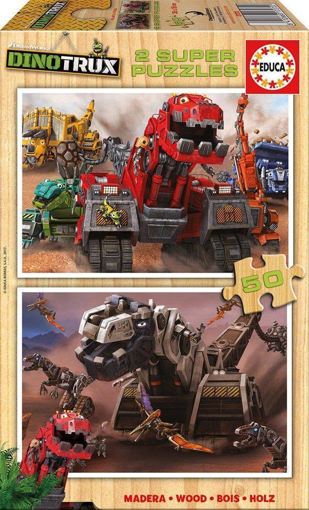 EDUCA ΠΑΖΛ EDUCA DINOTRUX 2X50TMX