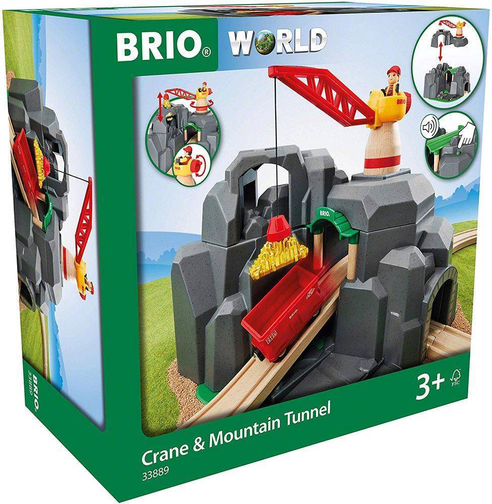 BRIO ΒΟΥΝΟ ΜΕ ΓΕΡΑΝΟ ΚΑΙ ΤΟΥΝΕΛ BRIO 7ΤΜΧ (33889)