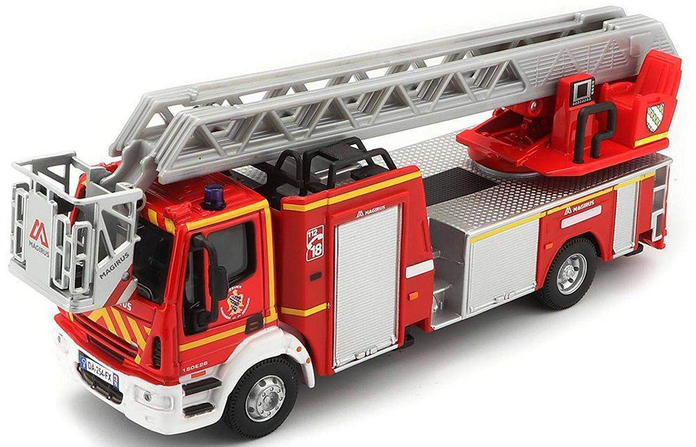 BBURAGO EMERGENCY FORGE IVECO MAGIRUS 150E 28 BBURAGO ΜΕΤΑΛΛΙΚΟ ΑΝΤΙΓΡΑΦΟ 1:50 (18/32001)