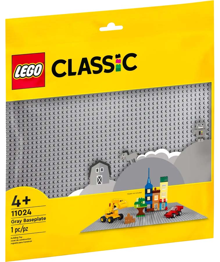 LEGO LEGO 11024 GRAY BASEPLATE