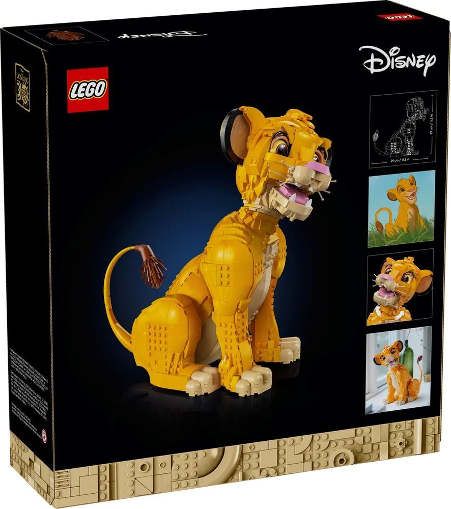 LEGO LEGO DISNEY YOUNG SIMBA THE LION KING (43247)