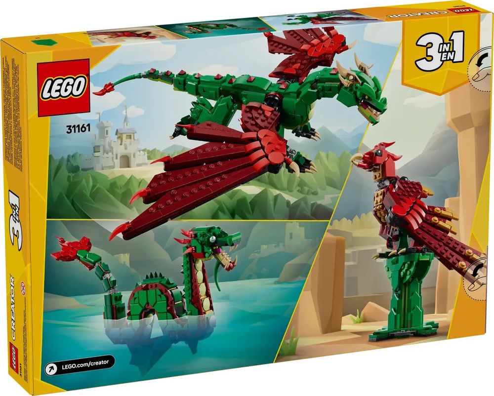 LEGO LEGO MEDIEVAL DRAGON (31161)