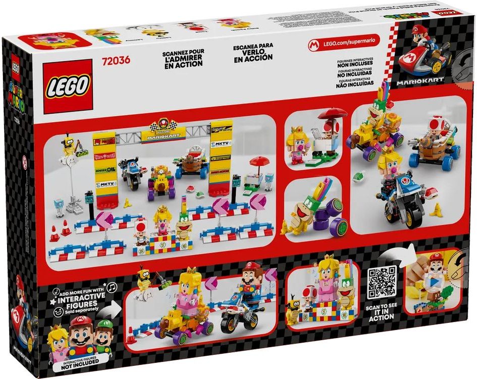 LEGO LEGO MARIO KART  BABY PEACH - GRAND PRIX SET (72036)