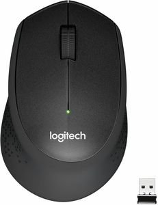 LOGITECH 910-004909 M330 SILENT PLUS WIRELESS MOUSE BLACK