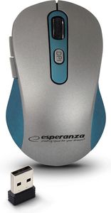 ESPERANZA EM131B WIRELESS 2.4GHZ OPTICAL MOUSE 6D USB ADARA BLUE