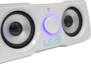 WHITE SHARK RGB GAMING 2.2 SPEAKERS MOOD WHITE MOOD-W