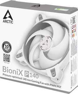 FAN ARCTIC BIONIX P140 140MM PWM FAN WITH CABLE SPLITTER GREY/WHITE ACFAN00160A