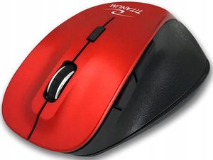 TITANUM TM122R WIRELESS BLUETOOTH MOUSE 6D OPTICAL FORNAX RED
