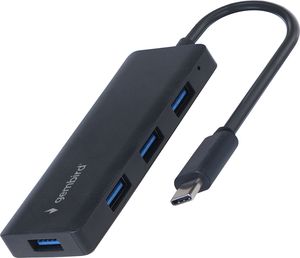 GEMBIRD 4-PORT USB 3.1 (GEN 1) TYPE-C HUB UHB-CM-U3P4-02
