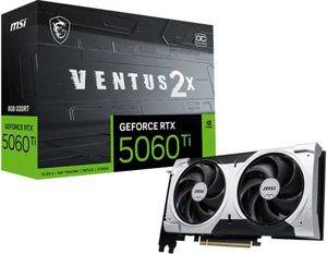 VGA MSI NVIDIA GEFORCE RTX 5060 TI VENTUS 2X OC PLUS 8GB GDDR7
