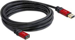 DELOCK 82755 EXTENSION CABLE USB 3.0 TYPE-A MALE > USB 3.0 TYPE-A FEMALE 5 M PREMIUM