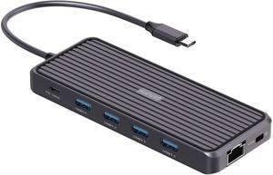 4SMARTS SMART DOCK 11-IN-1 PD 100W 4X USB 3.2 G-BIT LAN RJ45 HDMI 4K 2X DISPLAY PORT