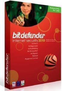 BITDEFENDER INTERNET SECURITY 2010 1YEAR 3USERS