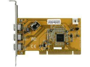 DAWICONTROL DC-1394 PCI 3+1 IEEE 1394 FIREWIRE CONTROLLER