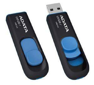 ADATA DASHDRIVE UV128 16GB USB3.0 FLASH DRIVE BLACK/BLUE