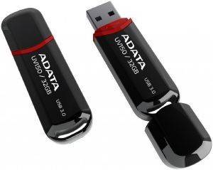 ADATA DASHDRIVE UV150 32GB USB3.0 FLASH DRIVE BLACK