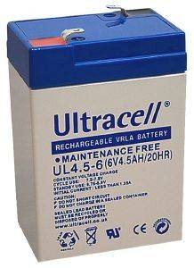 ULTRACELL UL4.5-6 6V/4.5AH REPLACEMENT BATTERY