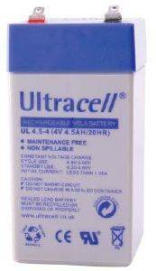 ULTRACELL UL4.5-4 4V/4.5AH REPLACEMENT BATTERY