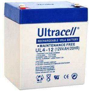 ULTRACELL UL4-12 12V/4AH REPLACEMENT BATTERY