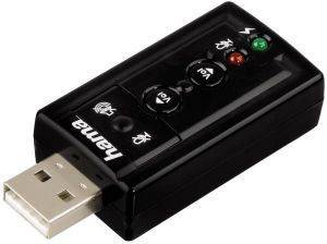 HAMA 51620 7.1 SURROUND USB SOUND CARD