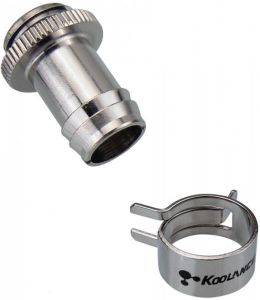 KOOLANCE FITTING SINGLE, BARB FOR ID 10MM (3/8IN)