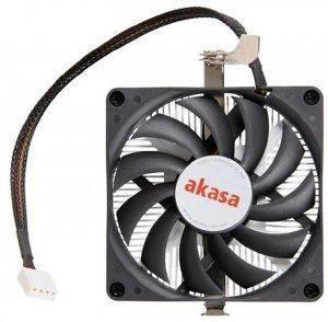 AKASA AK-CC1101EP02 LOW PROFILE CPU COOLER FOR AMD 80MM PWM FAN
