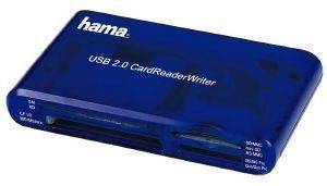 HAMA 55348 CARD READER/WRITER 35IN1 USB2.0 BLUE