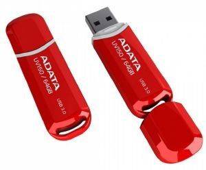ADATA DASHDRIVE UV150 64GB USB3.0 FLASH DRIVE RED