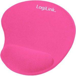 LOGILINK ID0027P MOUSEPAD WITH GEL WRIST REST PINK
