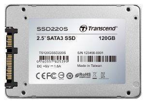 SSD TRANSCEND TS120GSSD220S SSD220 120GB 2.5'' SATA3 TLC