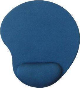 GEMBIRD MP-GEL-B GEL MOUSE PAD WITH WRIST SUPPORT BLUE